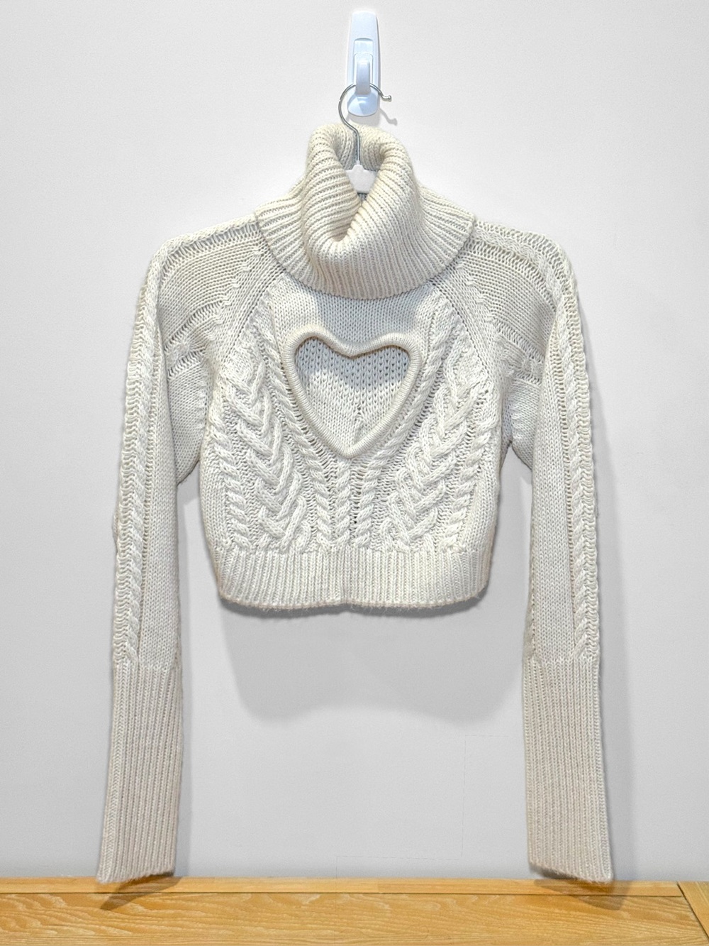 For Love & Lemons Rebecca Heart Sweater 🤍